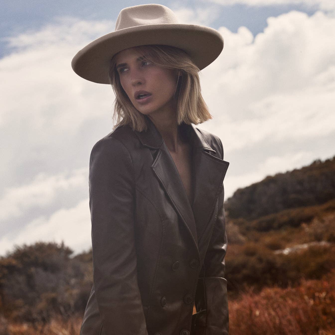 Coolibah Fedora in Beige