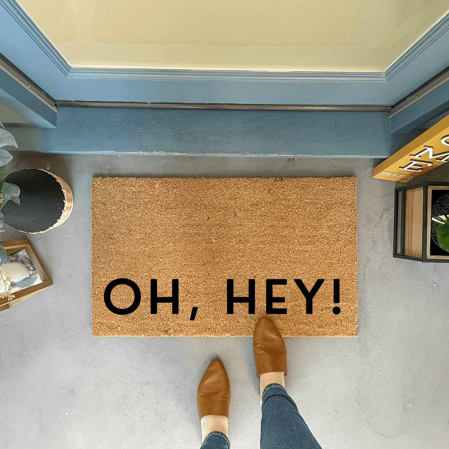 OH HEY Doormat