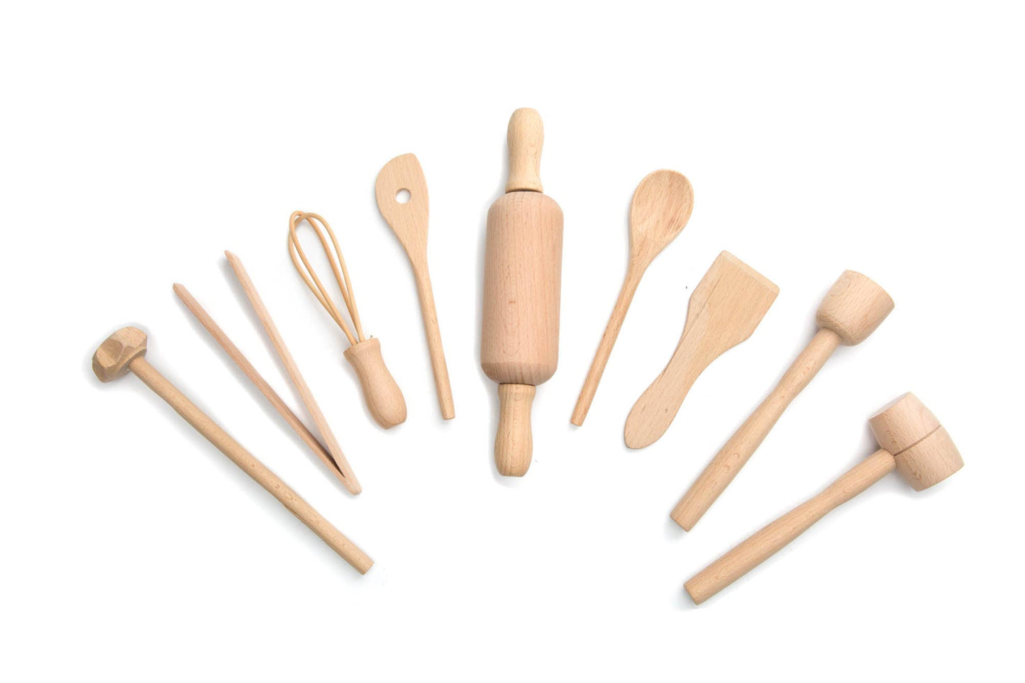 Kids Wood Utensil Set