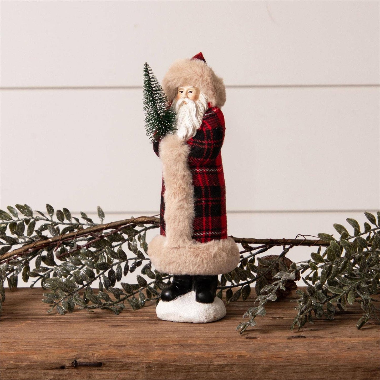Tartan Plaid Belsnickle Santa