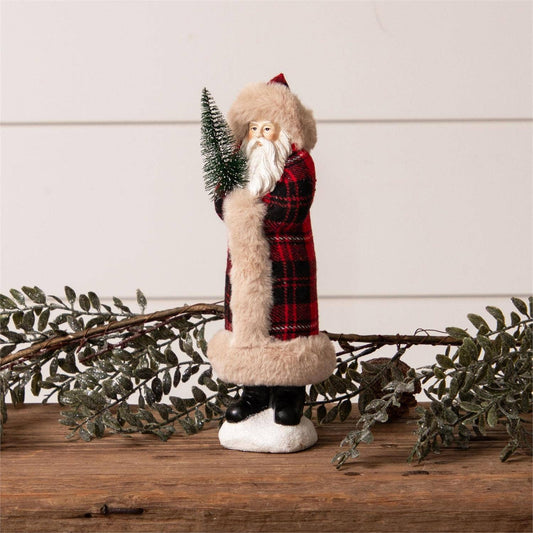Tartan Plaid Belsnickle Santa