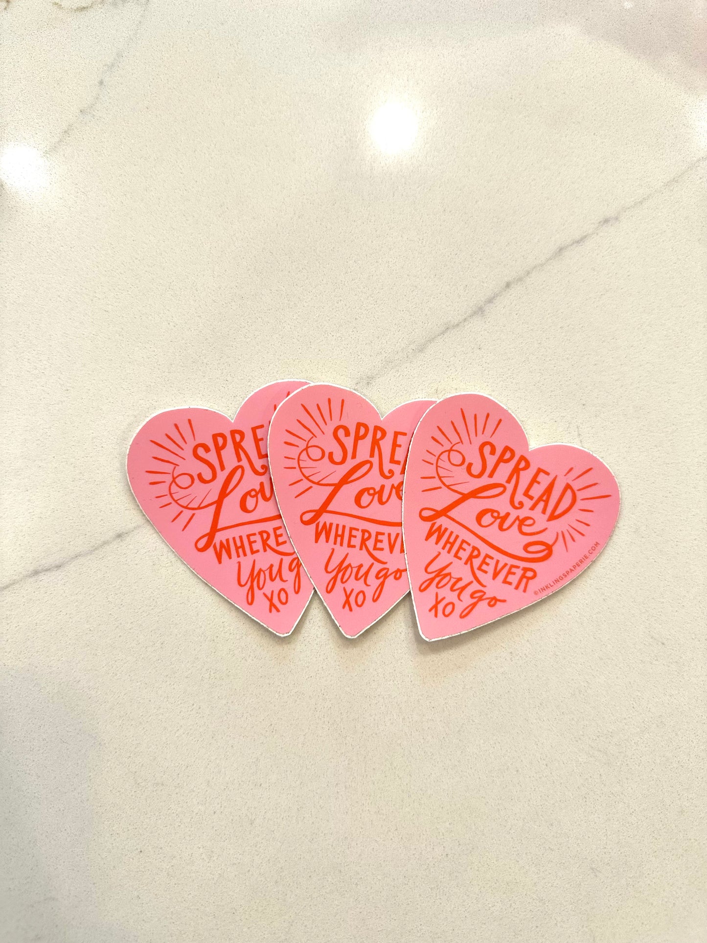 Spread Love Sticker