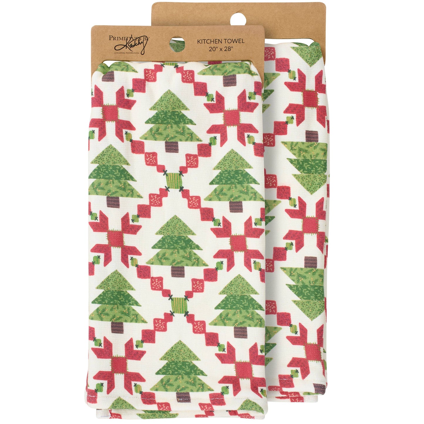 Tree Quilt Kitchen Towel