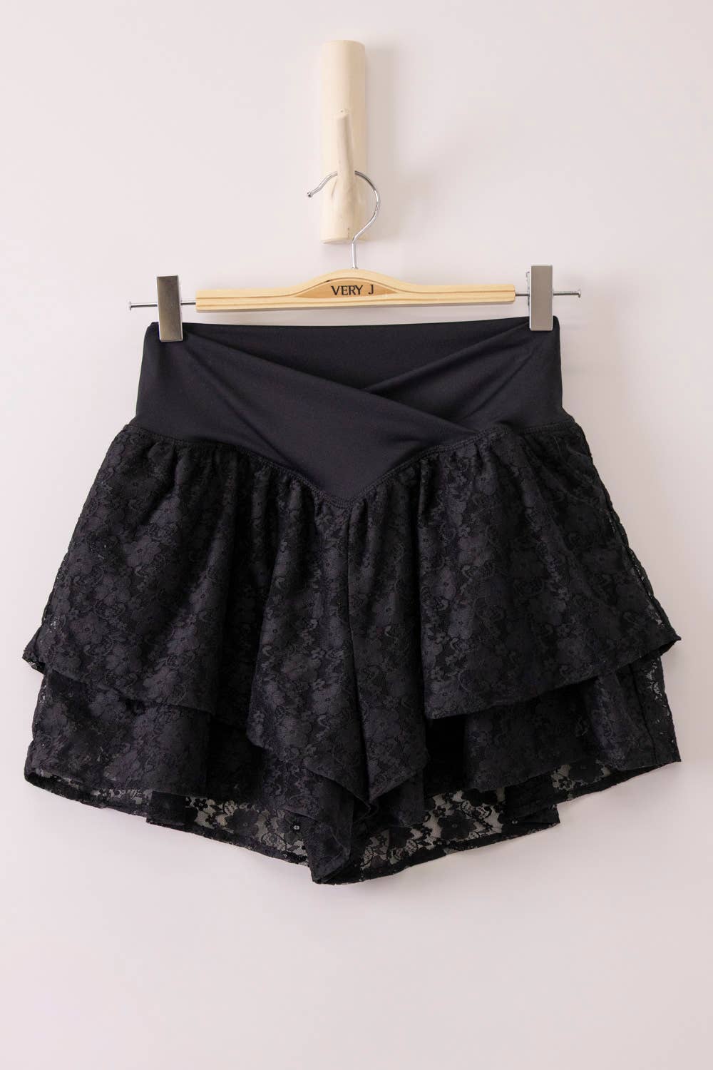 Double Layered  Lace Shorts