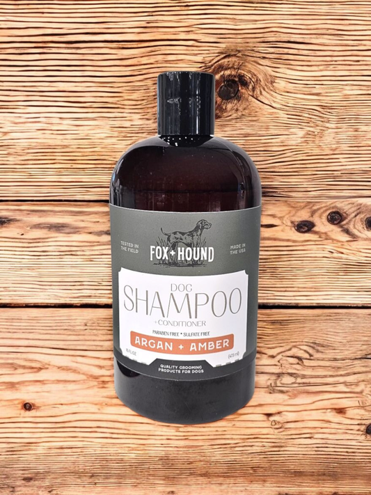 Dog Shampoo + Conditioner ARGAN & AMBER