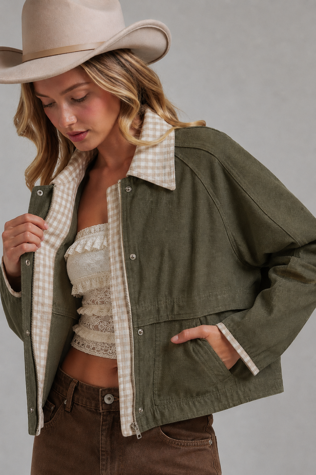 Vintage Oxford Twill Jacket