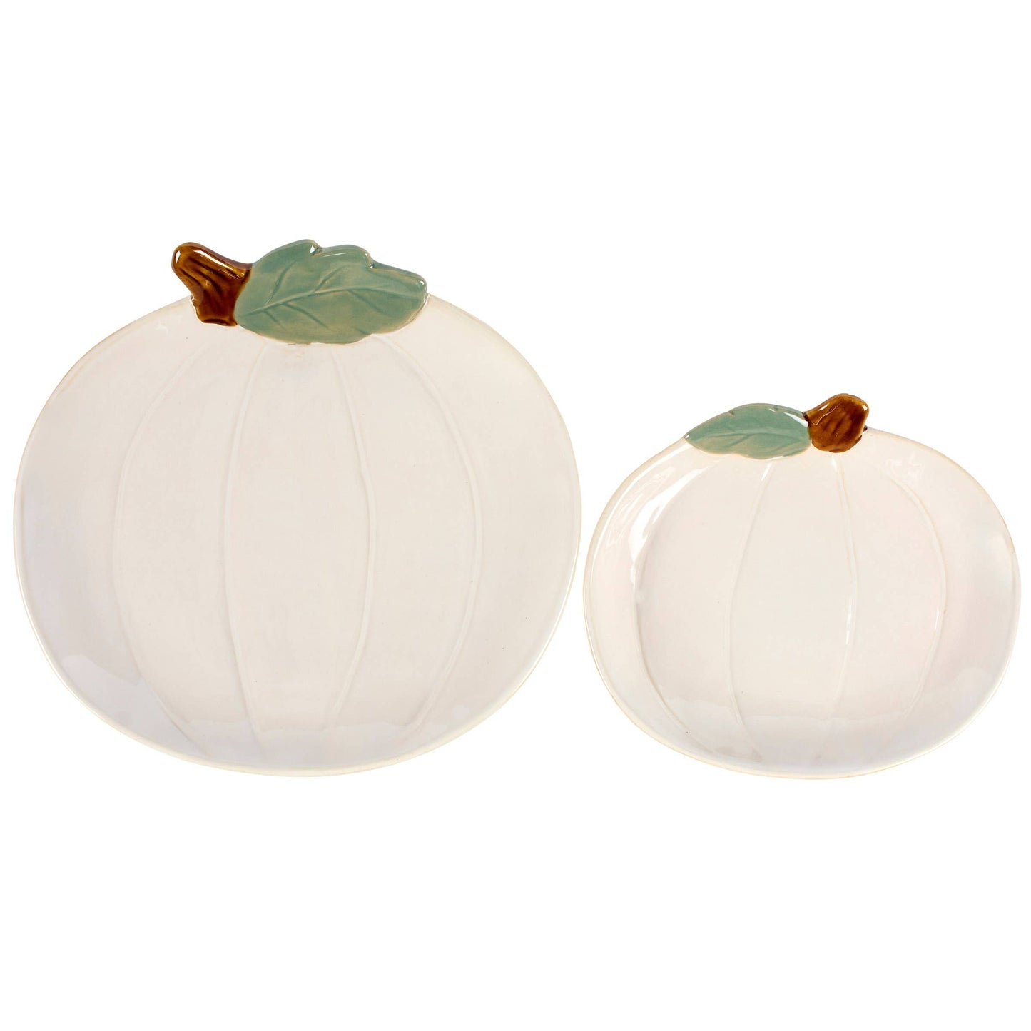 White Pumpkin Plate