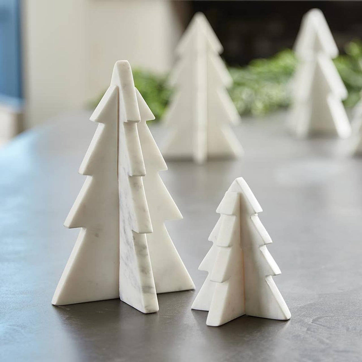5" Marble Interlock Tree