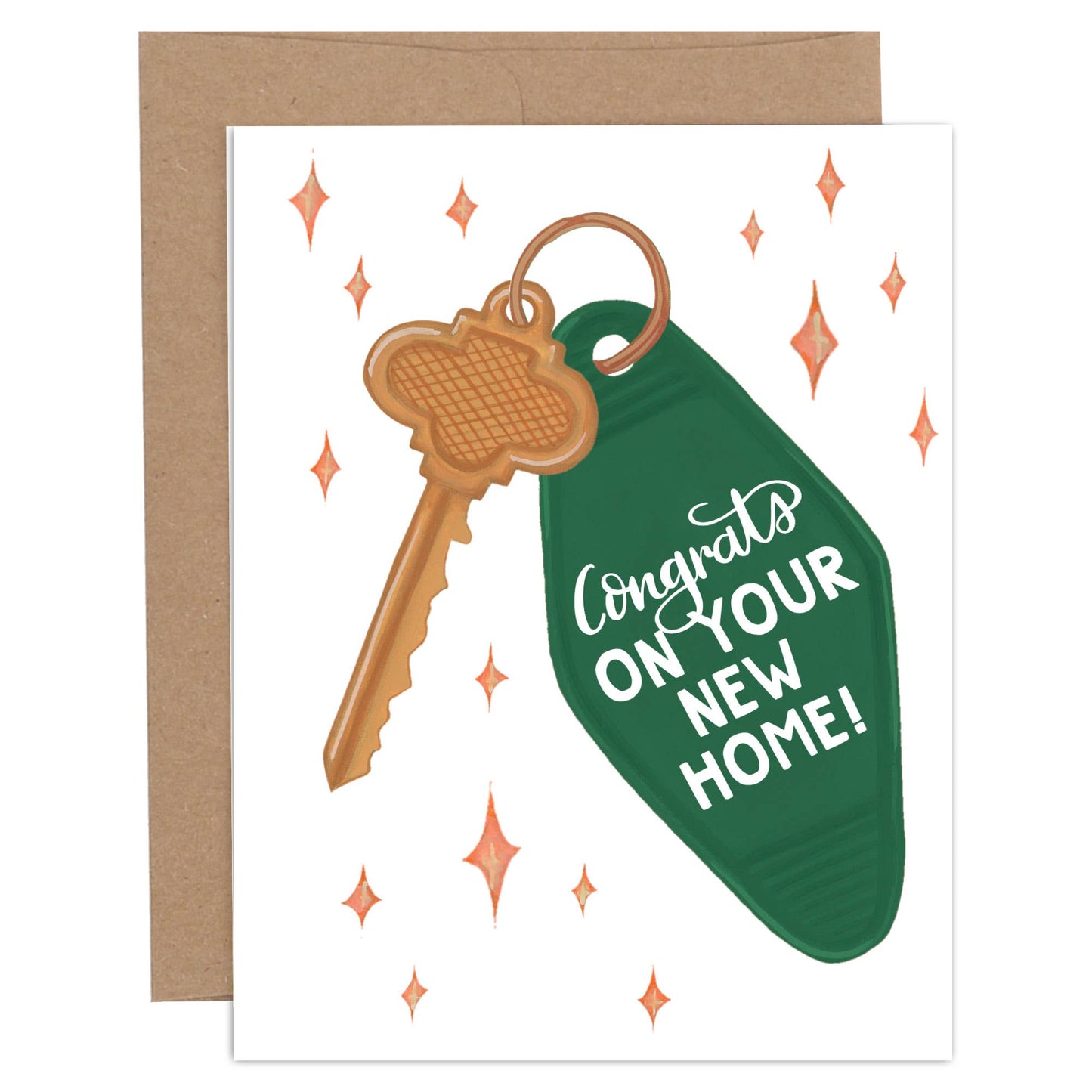 Congrats on Your New Home Greeting Card