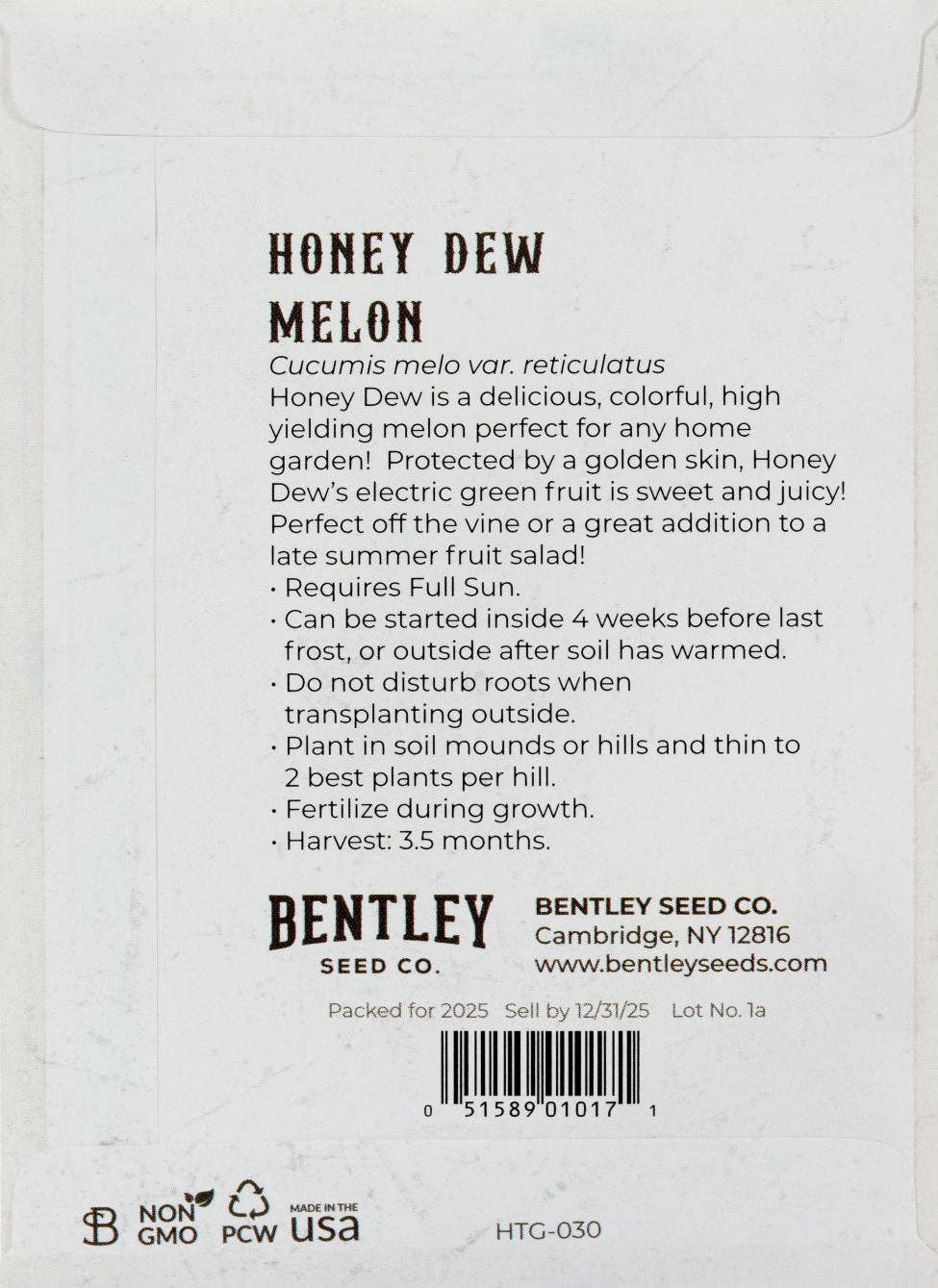 Melon-Honey Dew 1852
