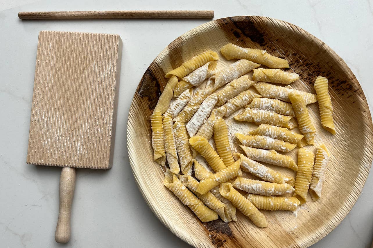 Italian Beechwood Gnocchi and Garganelli Board