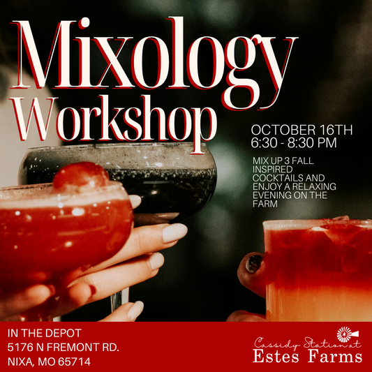 October 16th | Mixology Workshop