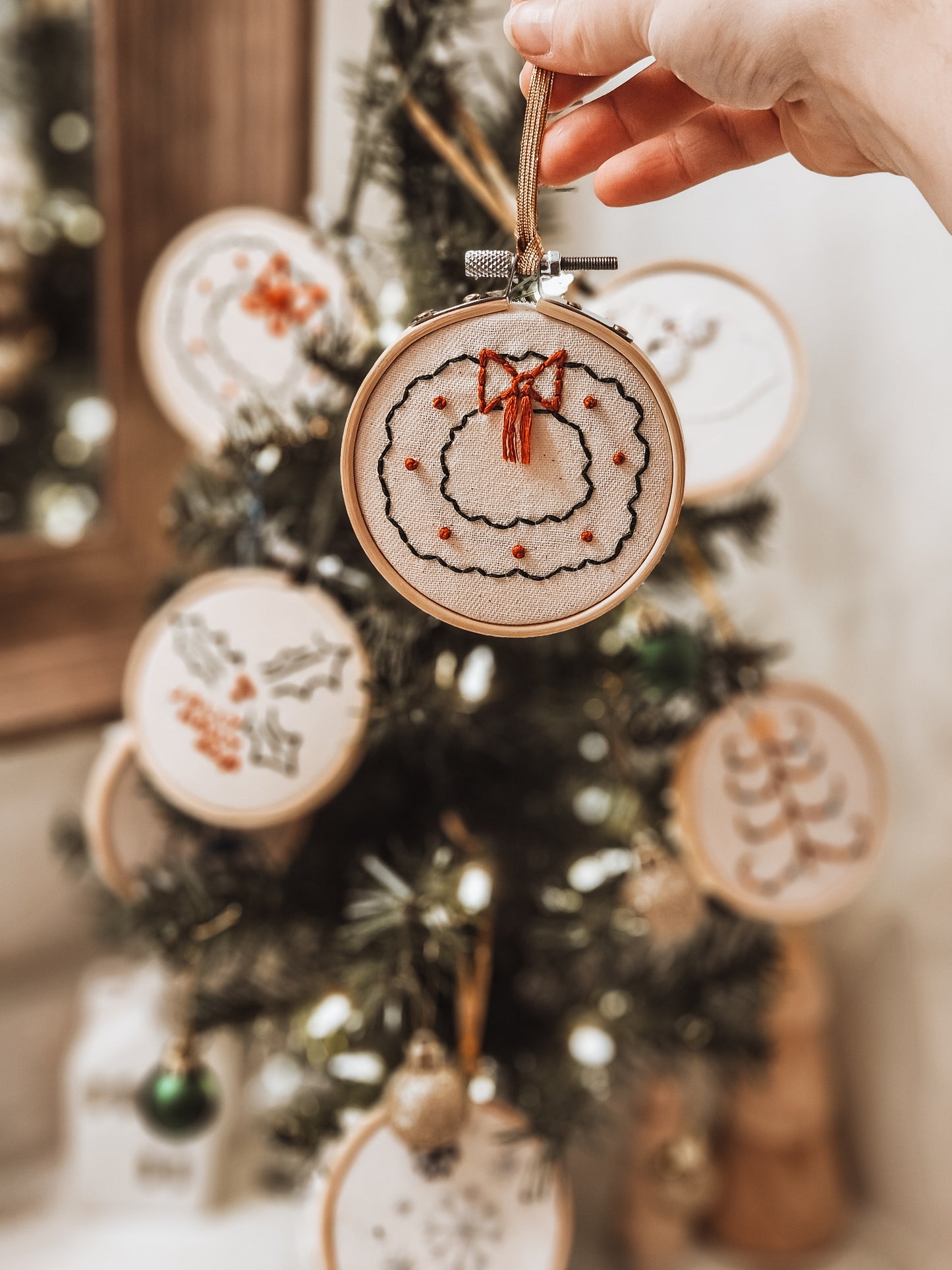 December 16th | Christmas Embroidery Ornament Workshop