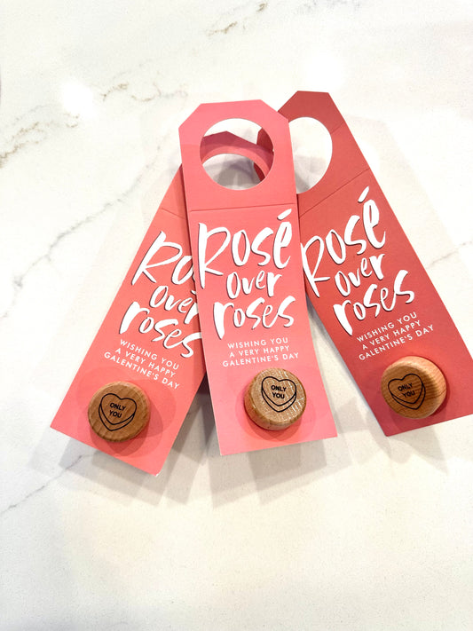 Candy Heart Wine Stopper