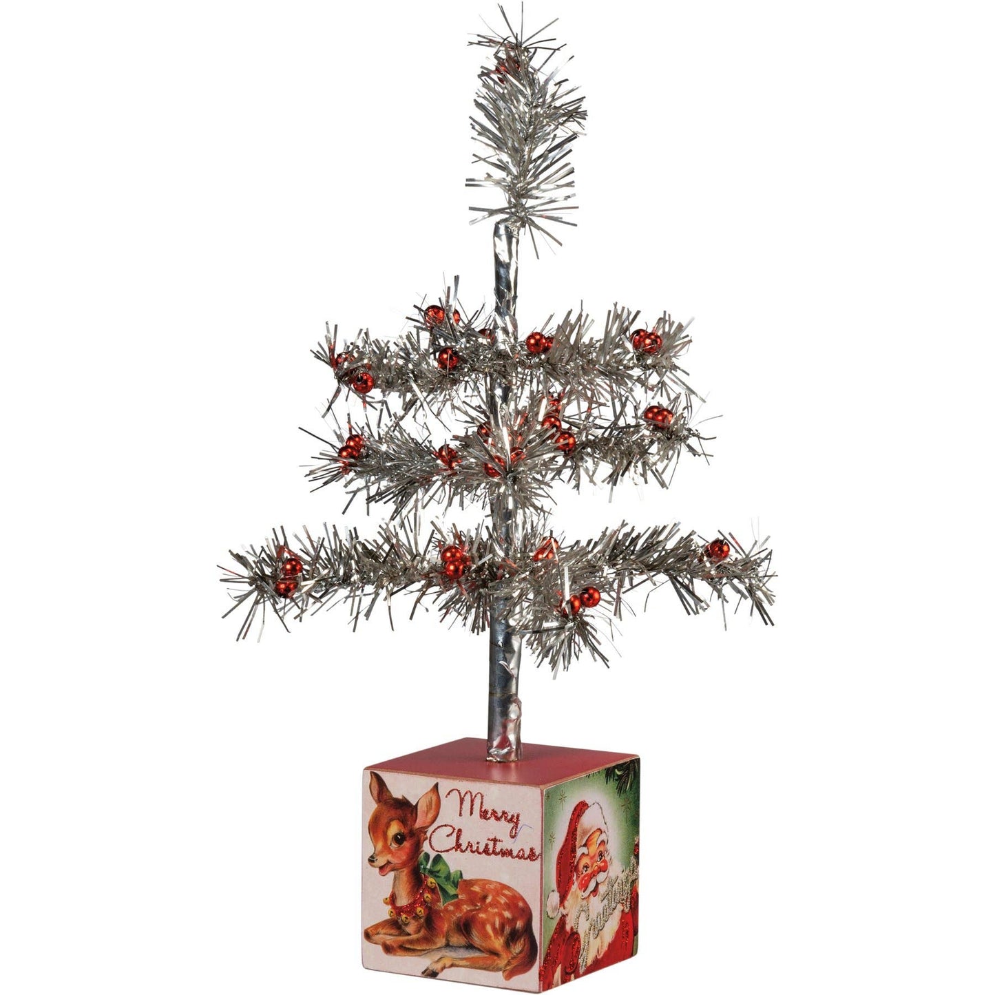 Retro Santa Tree