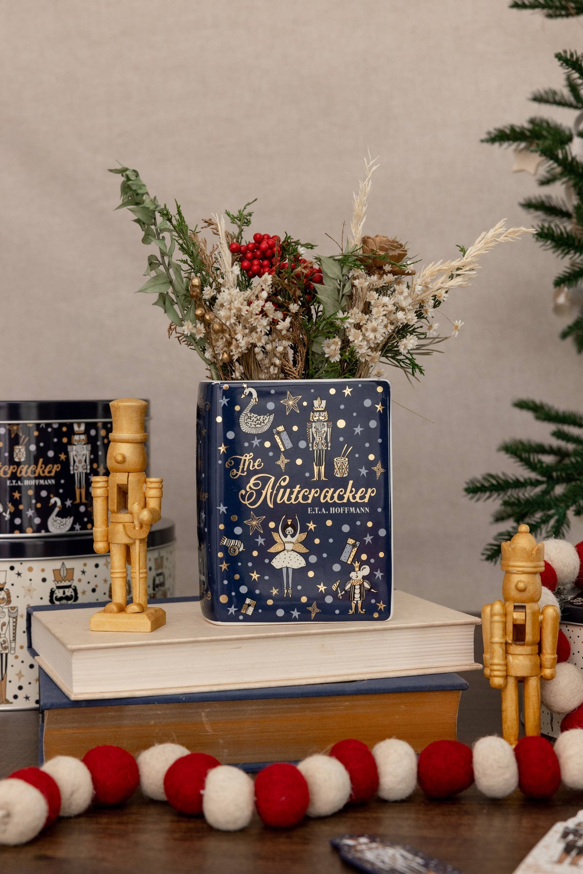 The Nutcracker Book Vase