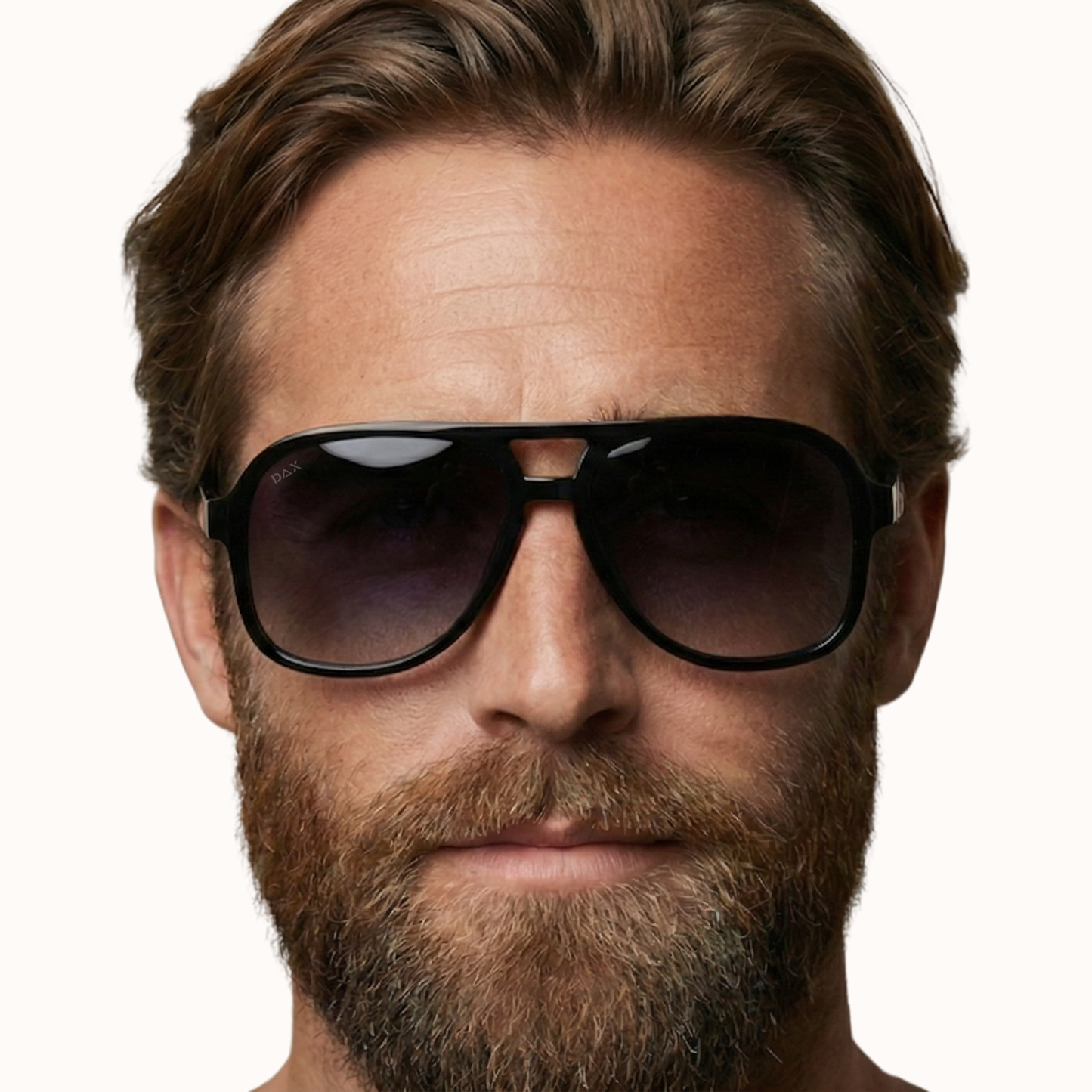 Dax - Cruz - Unisex Aviator Sunglasses – Polarized Hair-Friendly