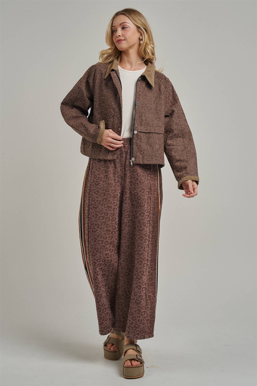 Vintage Leopard Pants