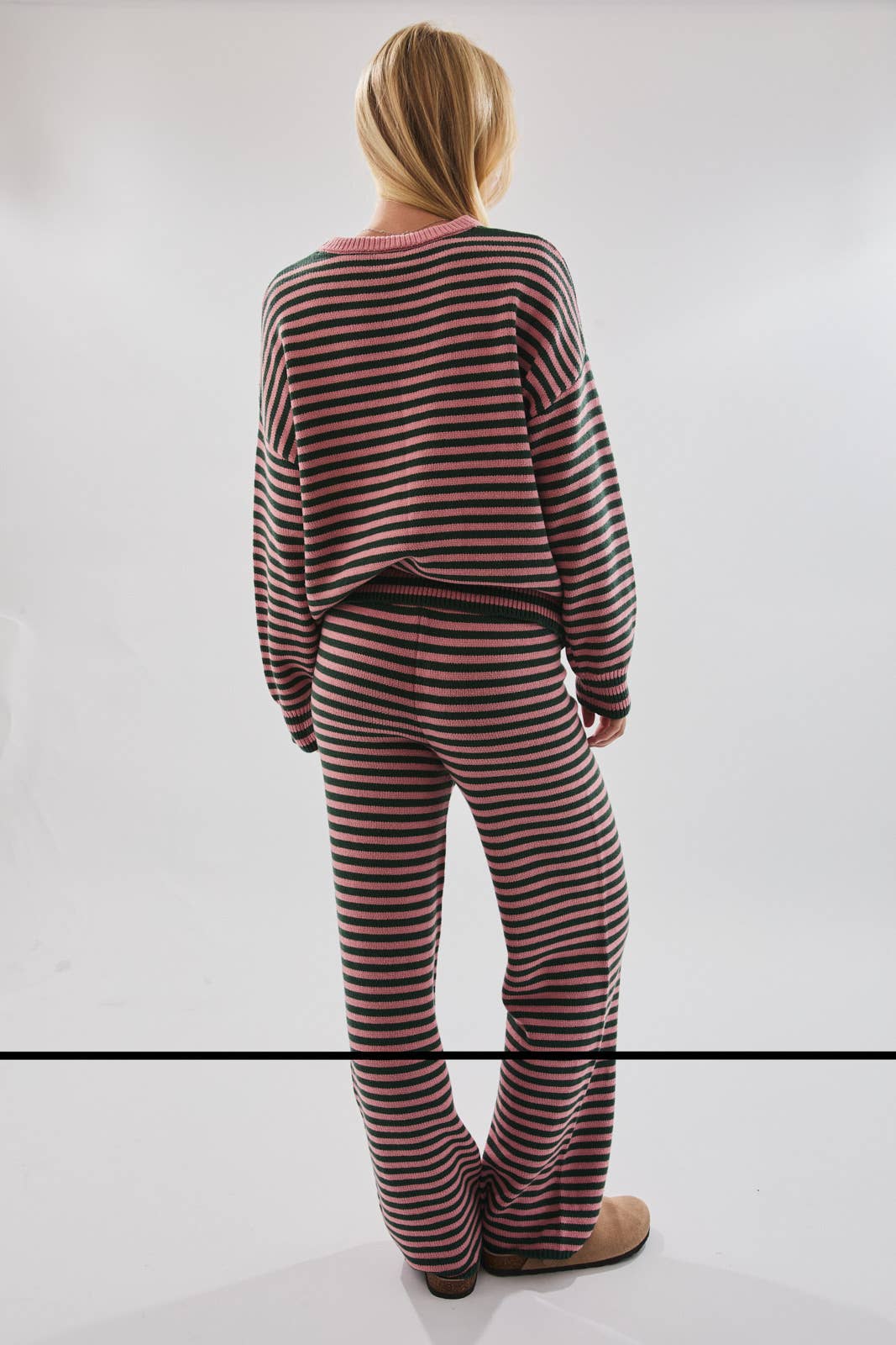 Stripe Sweater Set