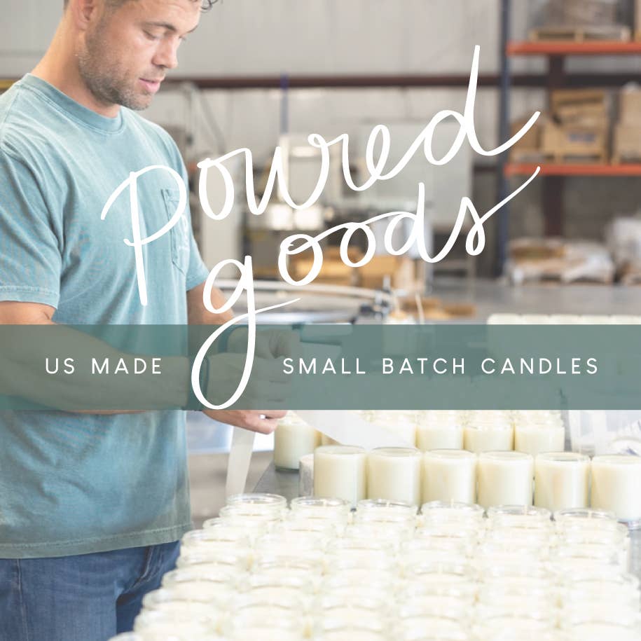 Small Town Candle | Sandalwood + Amber