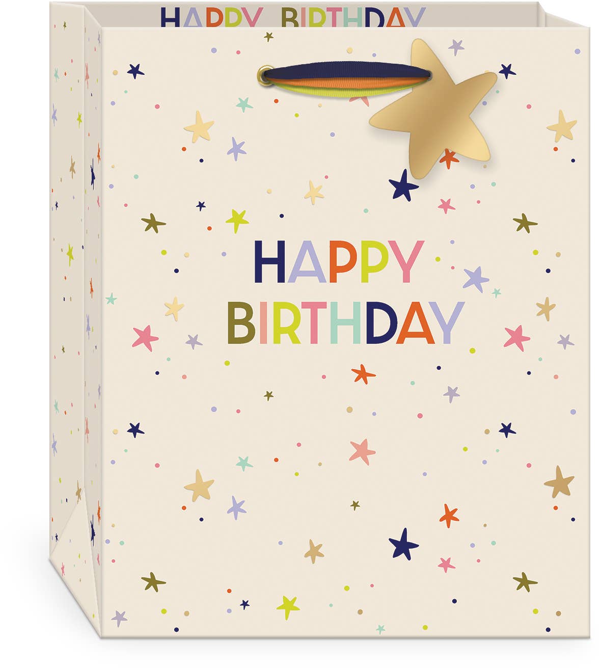 Party Time Stars Medium Vertical Gift Bag