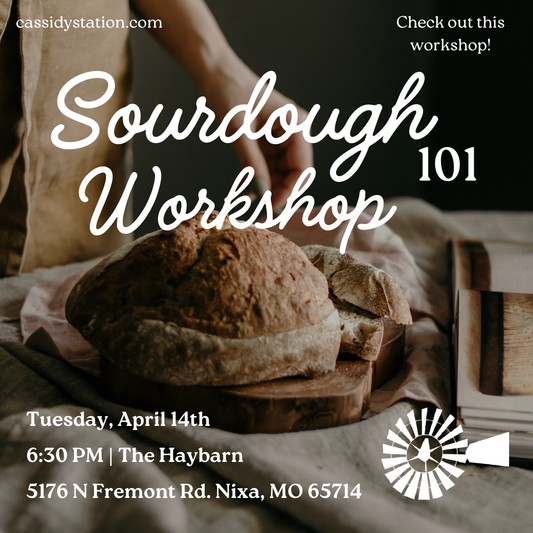 April 14th | Sourdough Workshop
