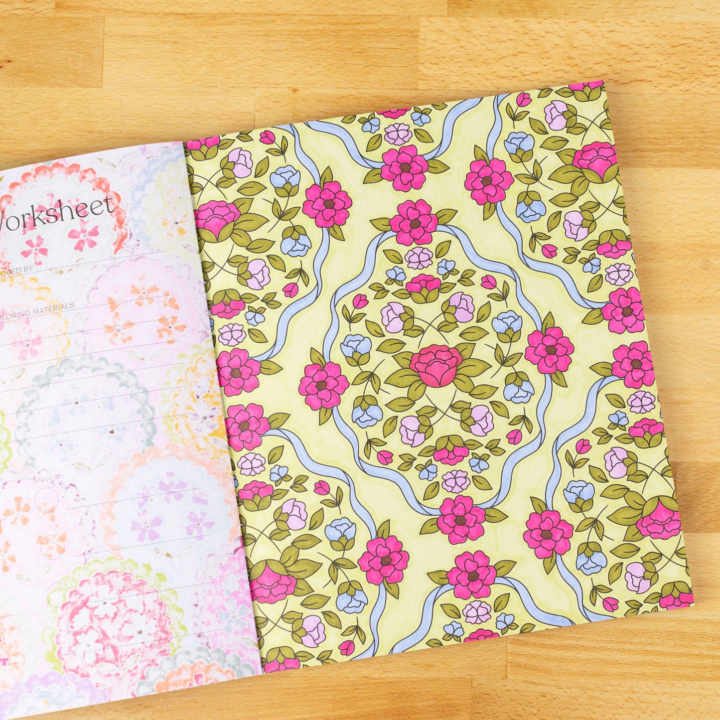 Wallflowers Coloring Book