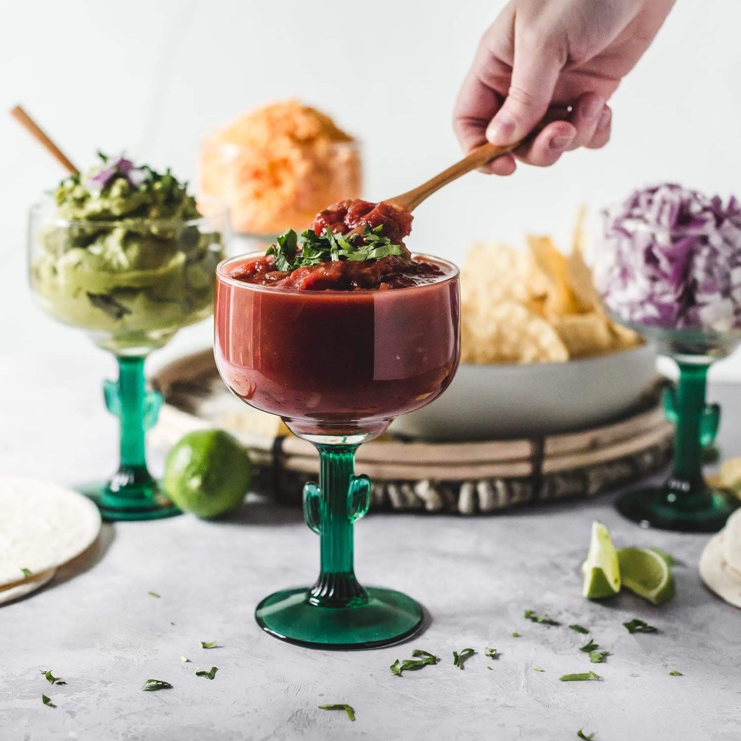 Cactus Margarita Glass