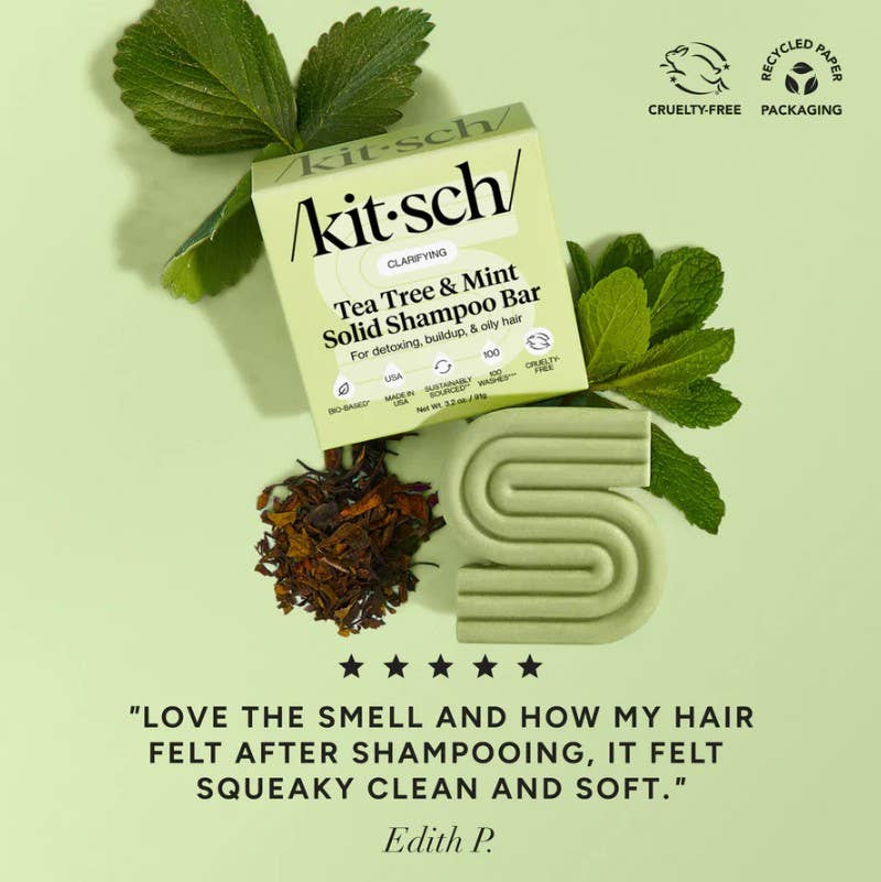 Tea Tree & Mint Clarifying Shampoo Bar