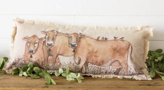 Pillow - Grazing Cows