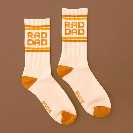 Rad Dad Ribbed Crew Socks