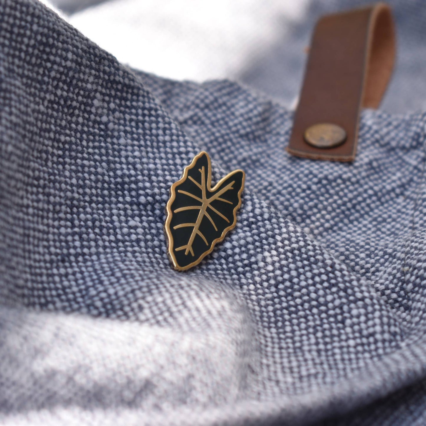 Alocasia Plant Enamel Pin