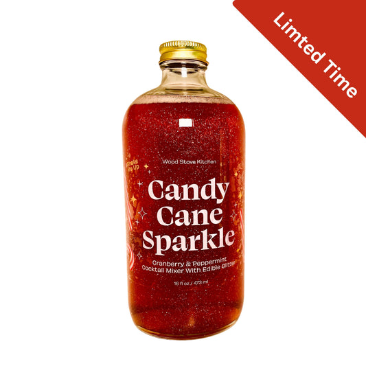 Candy Cane Sparkle Cocktail & Mocktail Mixer, 16 fl oz