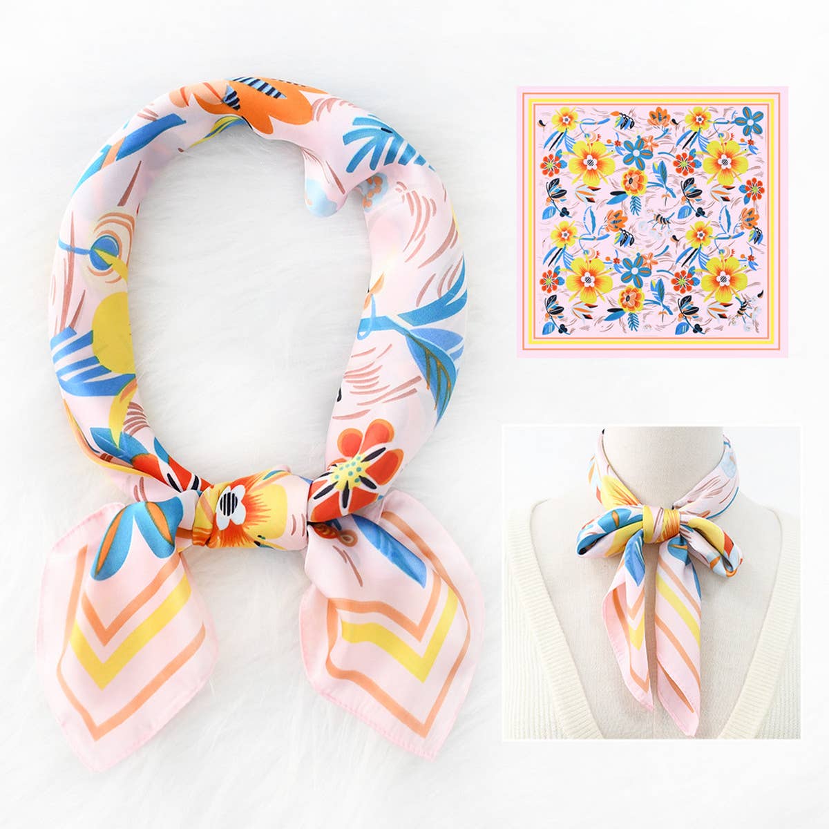 Floral Print  Scarf