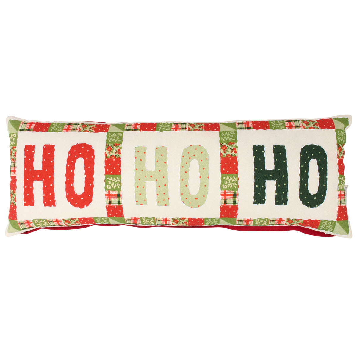 Ho Ho Ho Quilt Pillow
