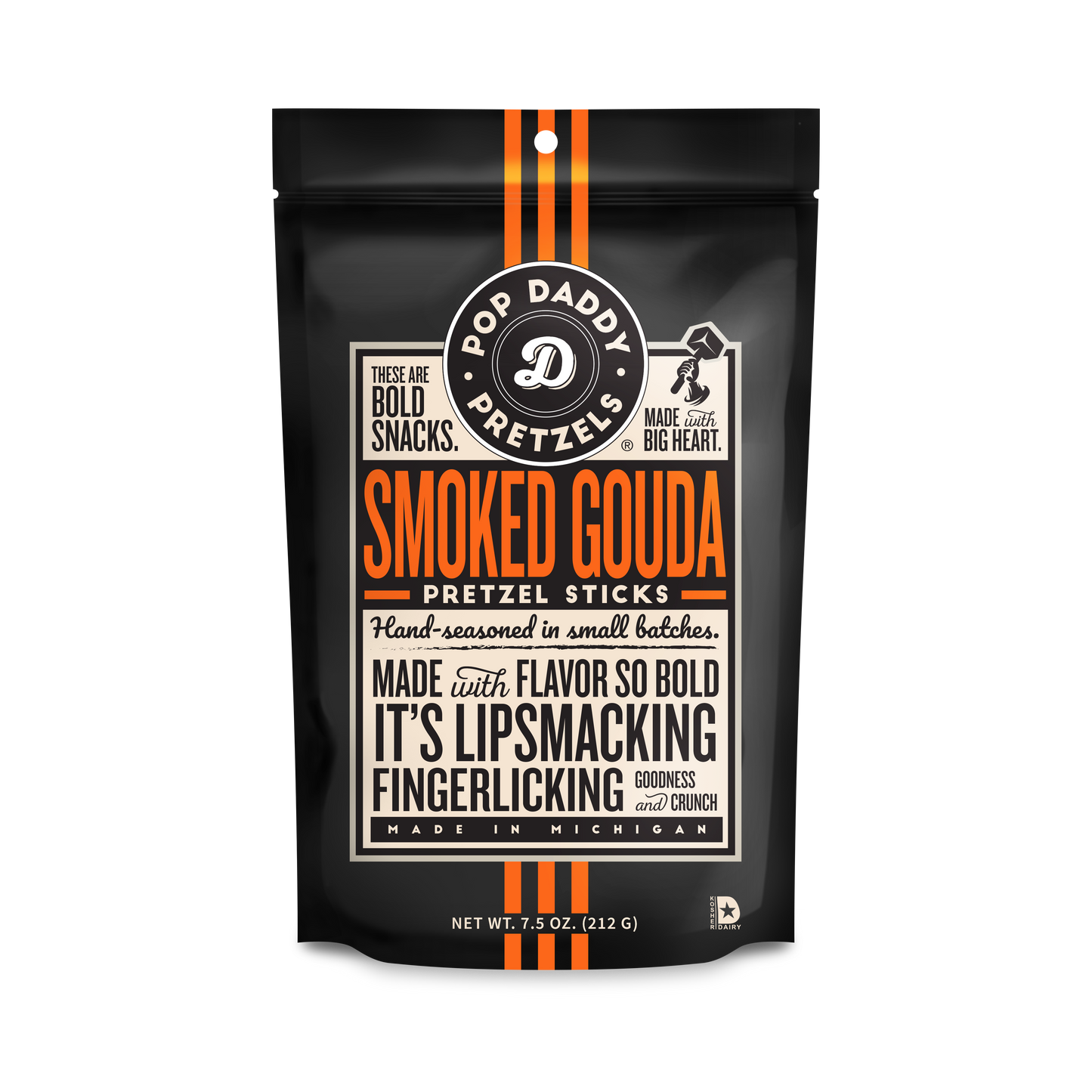 Seasoned Pretzels - 7.5oz - Smoked Gouda