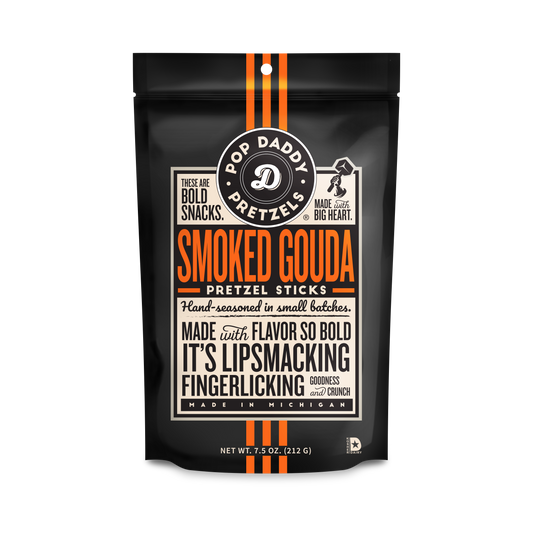 Seasoned Pretzels - 7.5oz - Smoked Gouda