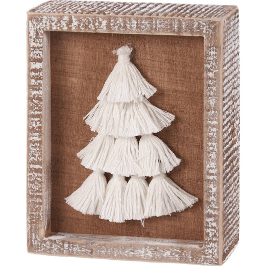 Tassel Tree Inset Box Sign