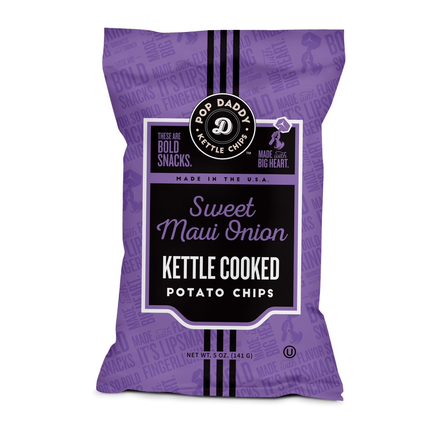 Kettle Cooked Potato Chips - 5oz - Sweet Maui Onion