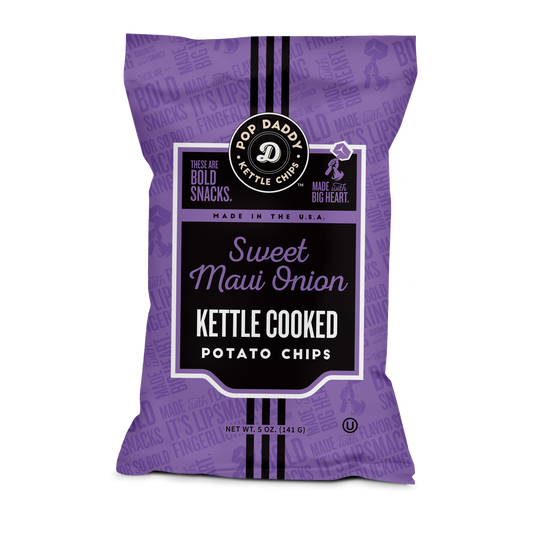 Kettle Cooked Potato Chips - 5oz - Sweet Maui Onion