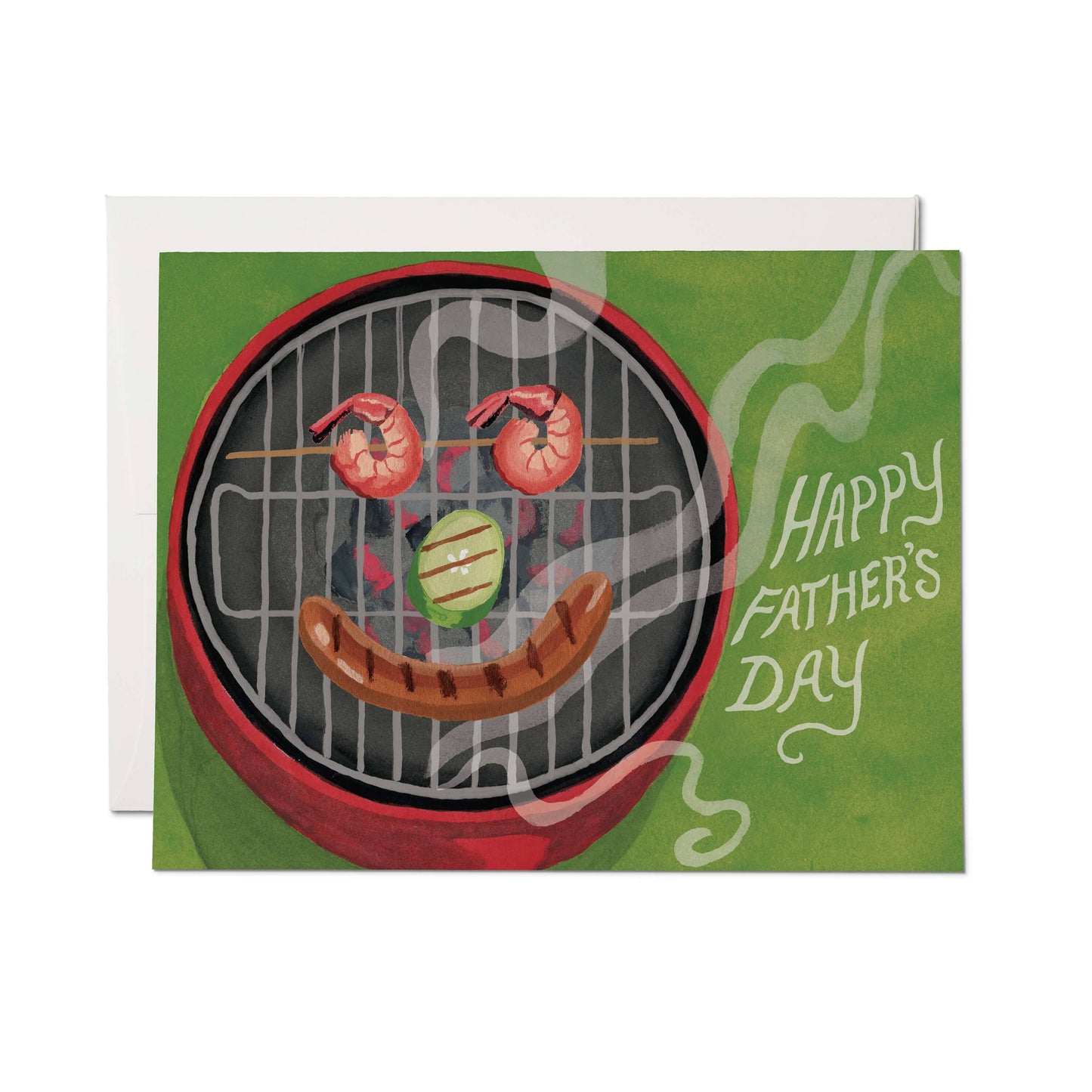 On the Grill greeting card