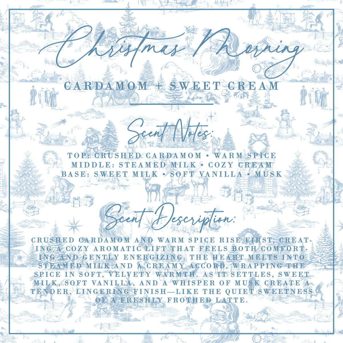 Christmas Morning Everything Spray | Cardamom + Sweet Cream