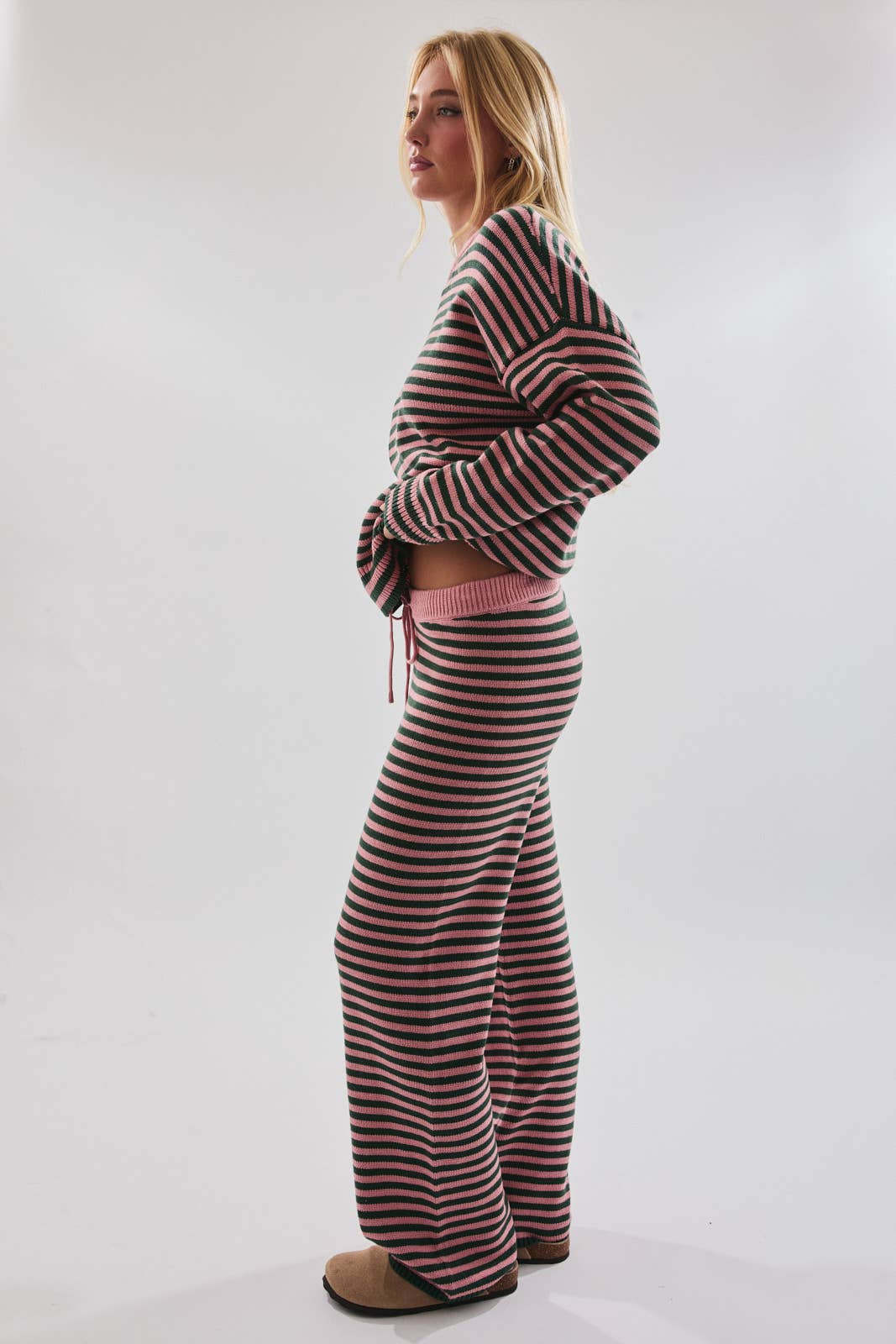 Stripe Sweater Set