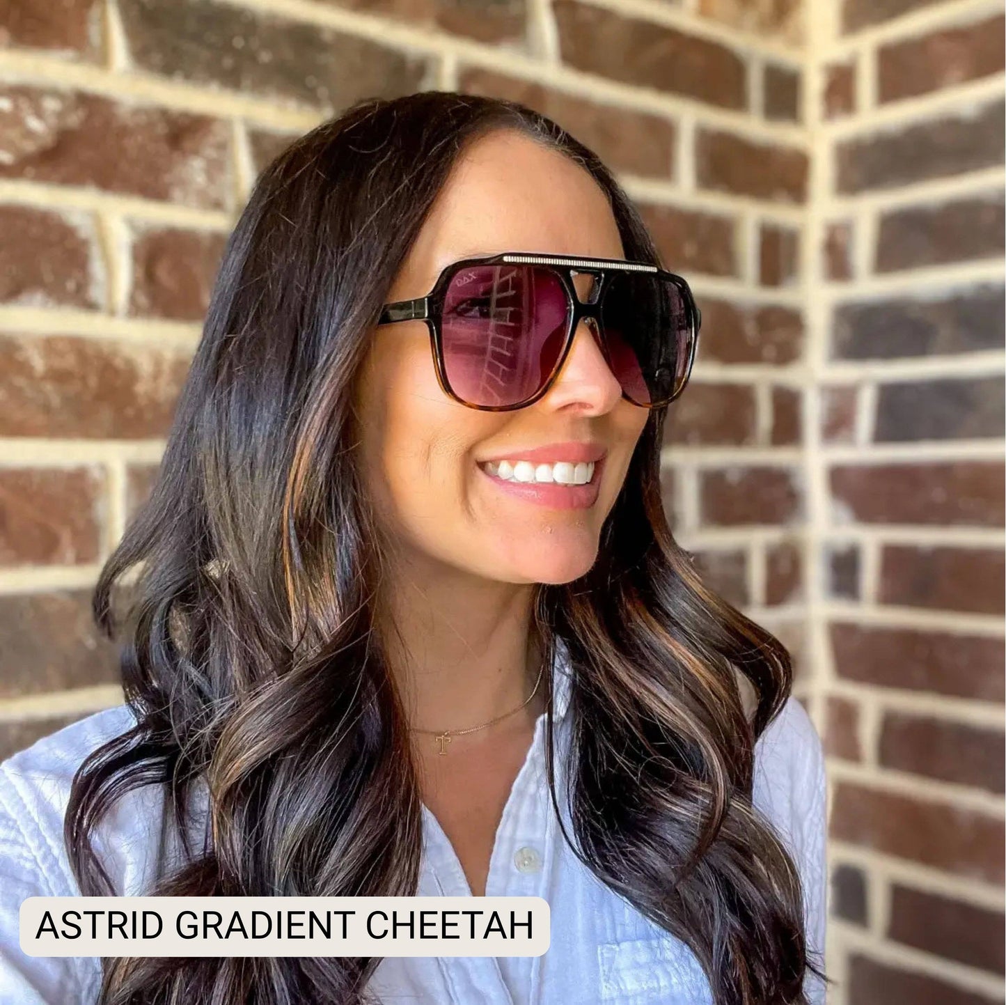 DAX - Astrid - Women's Oversized Aviator Sunglasses