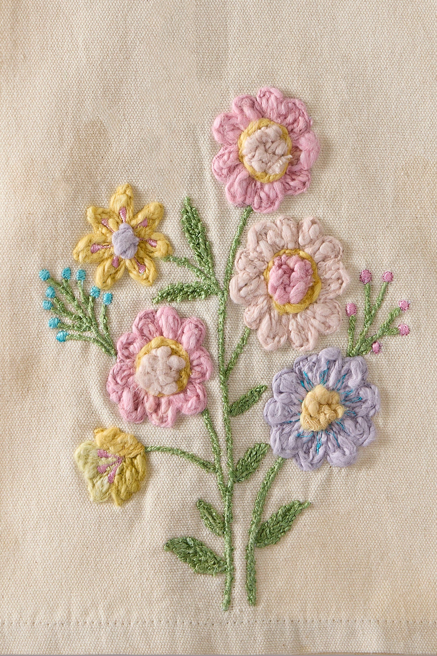 Spring Floral Kitchen Towel