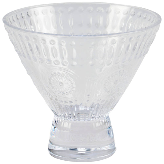 Small Medallion Martini Glass