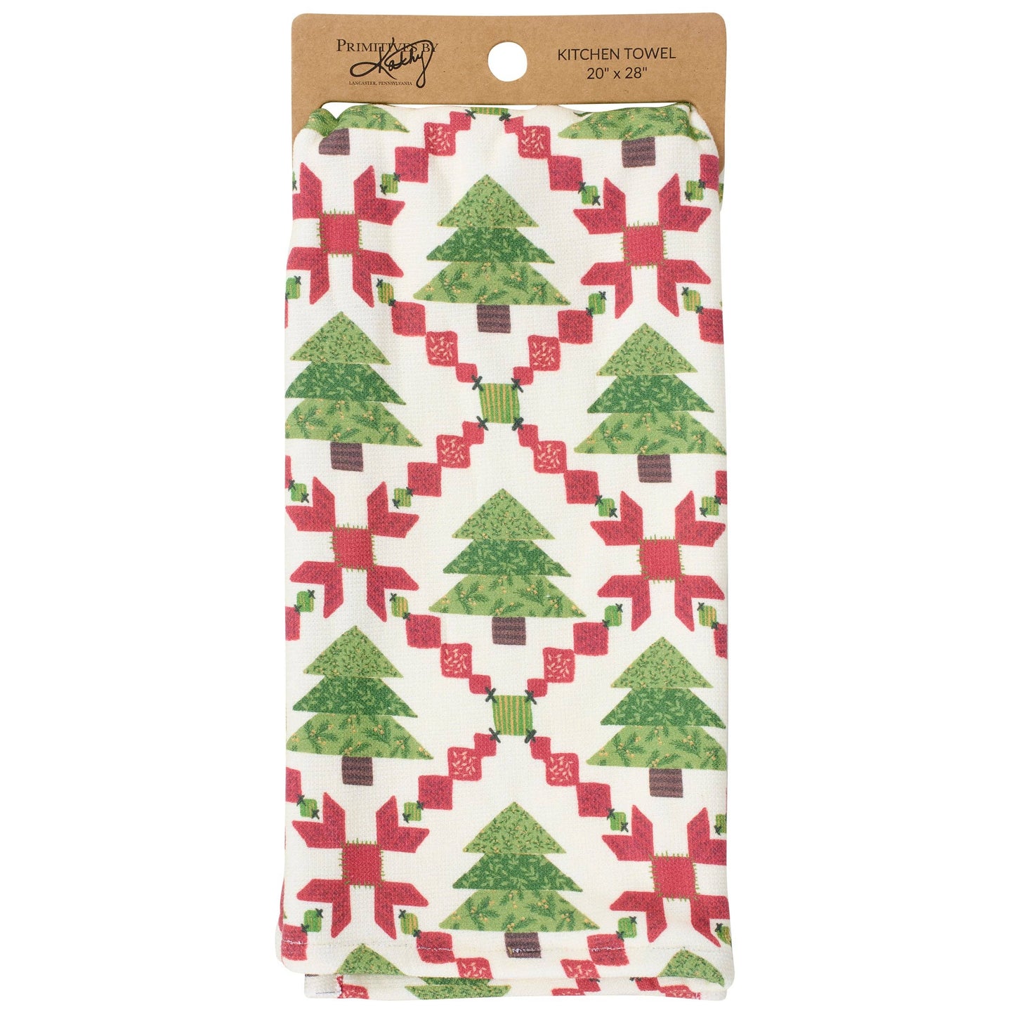 Tree Quilt Kitchen Towel