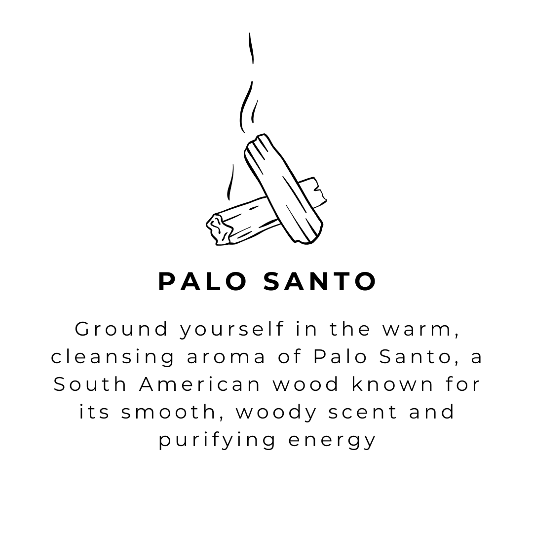 Palo Santo  - 16oz Amber Glass Soap-Handmade-Hand Wash