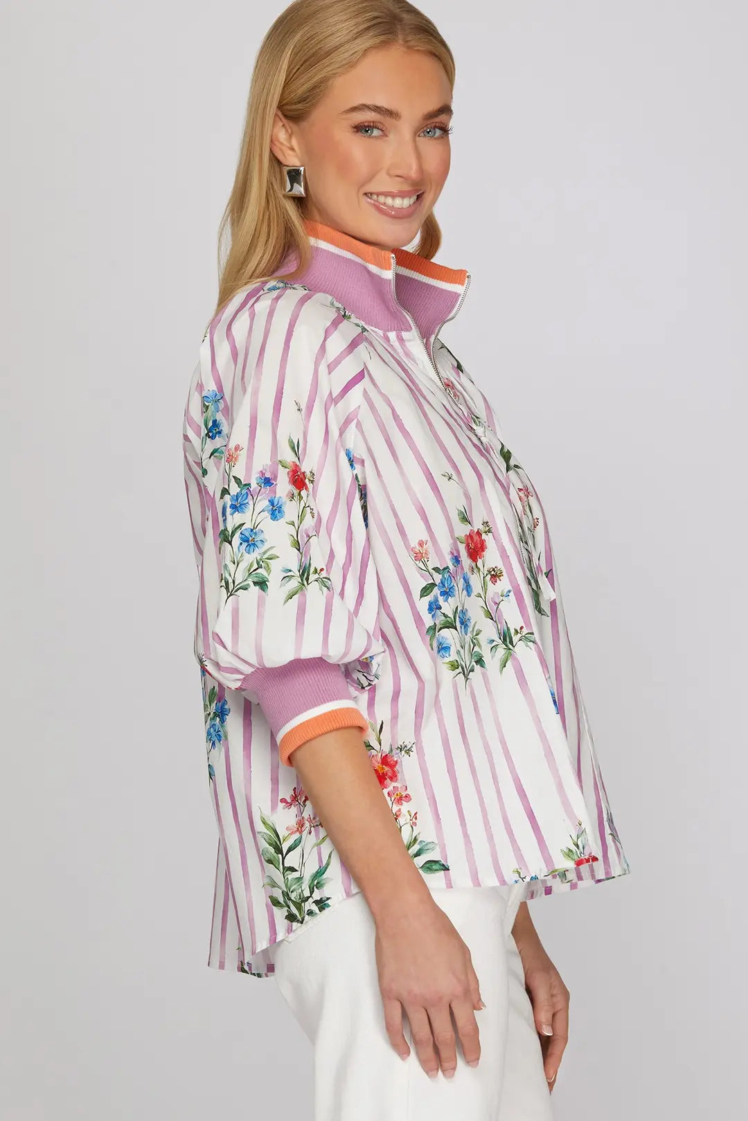 Spring Floral Top