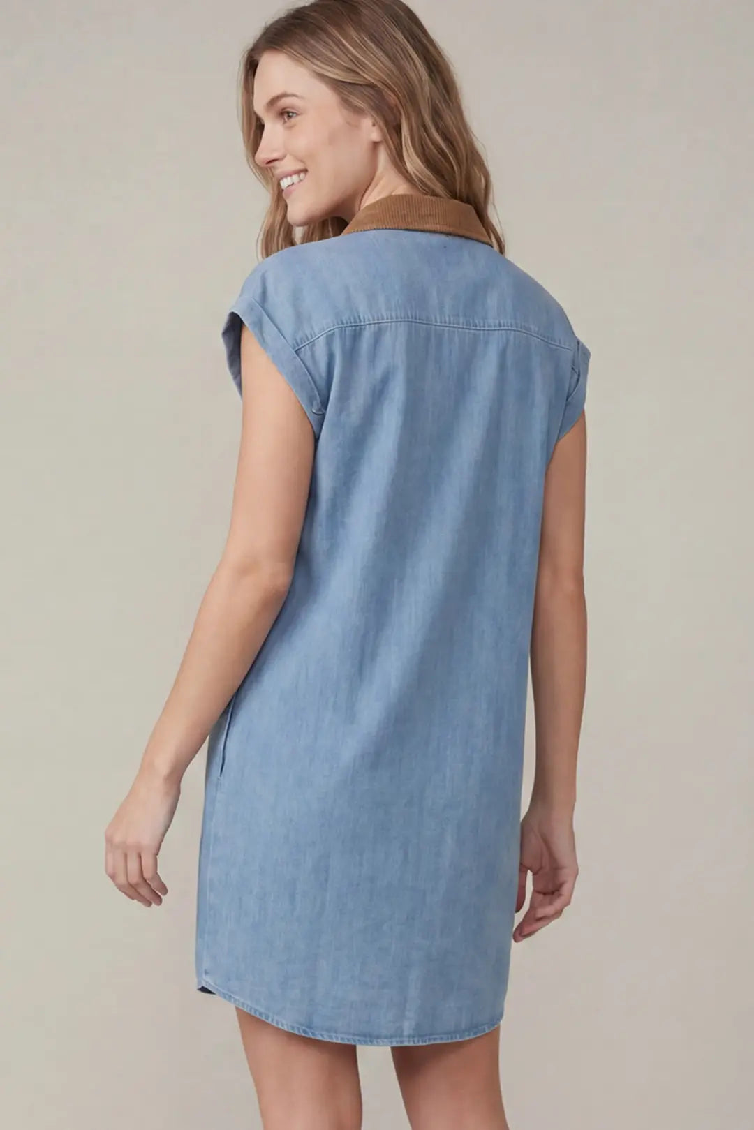Denim Shirt Dress